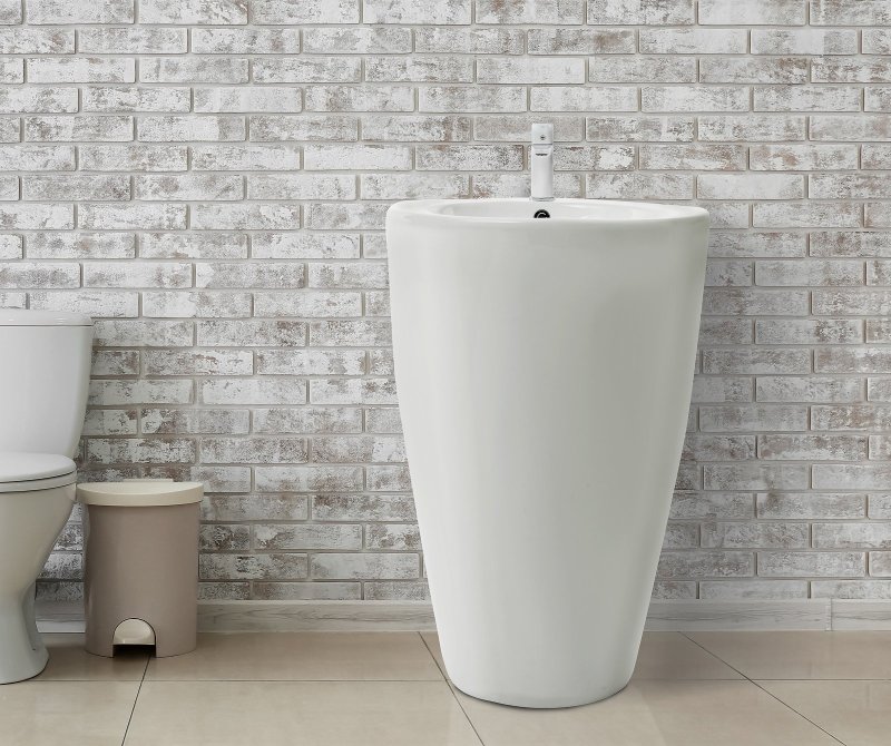 Умывальник WeltWasser WW Leerbach 3838 GL-WT (10000005489)  напольный